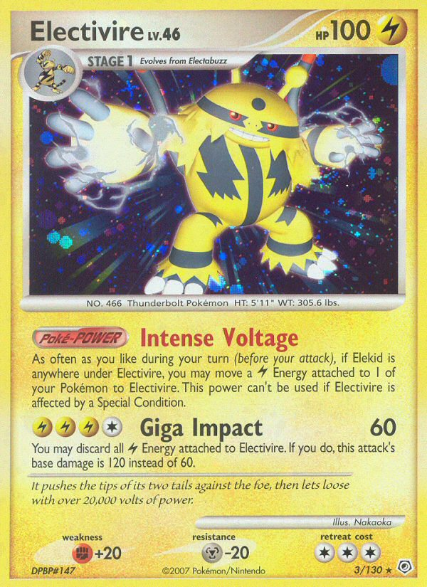 Électhor (3/130) [Diamant & Perle: Set de Base]
