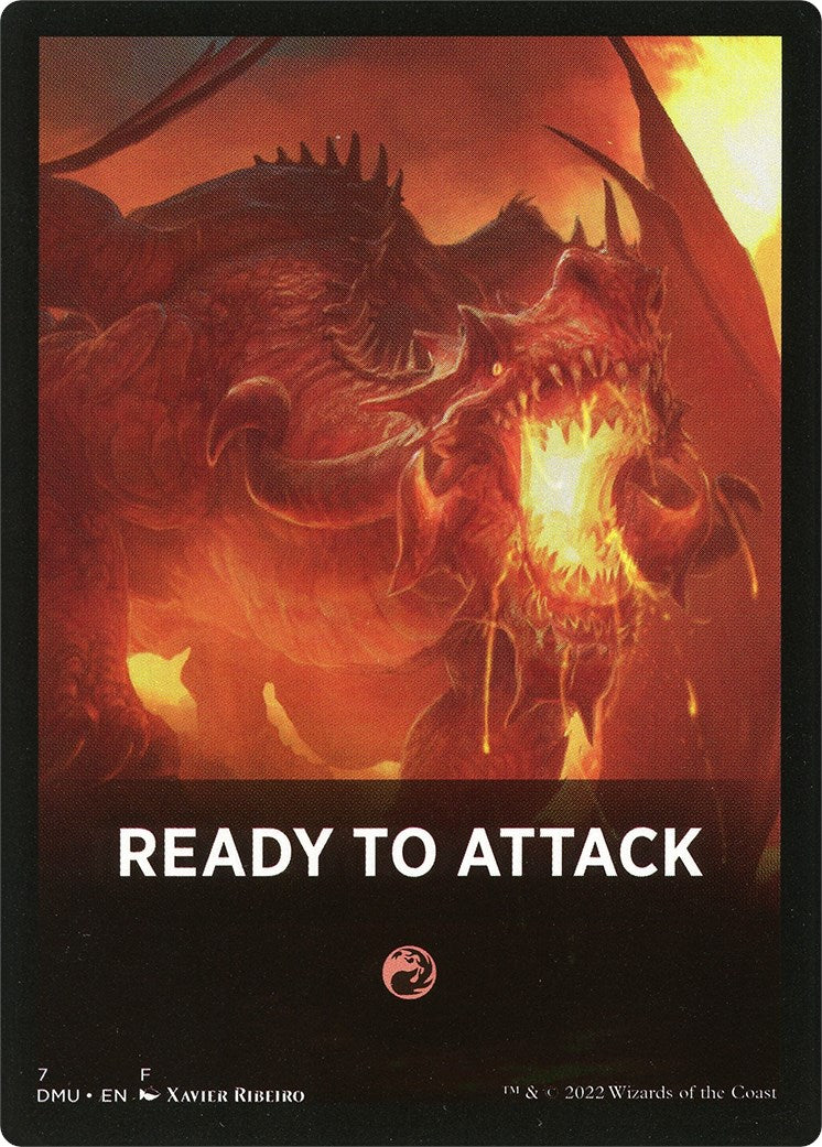 Carte de thème prête à attaquer [Jetons Dominaria Uni]