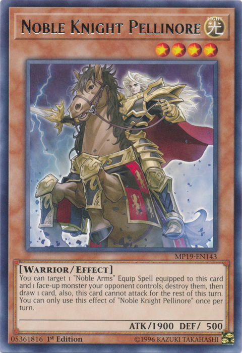 Caballero Noble Pellinore [MP19-EN143] Rara