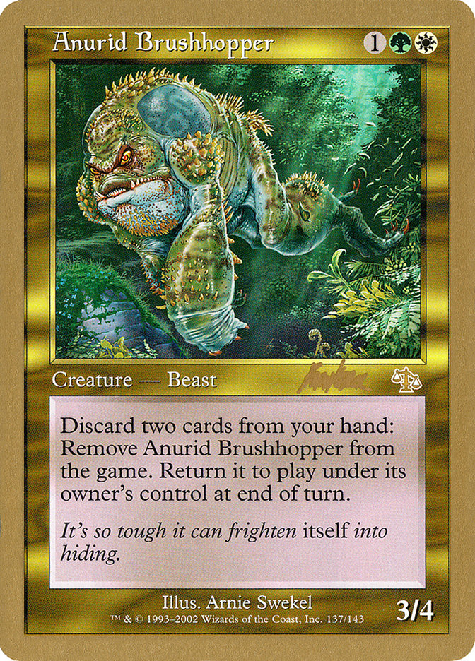 Sauteur des broussailles anouride (Brian Kibler) [Decks des Championnats du Monde 2002]