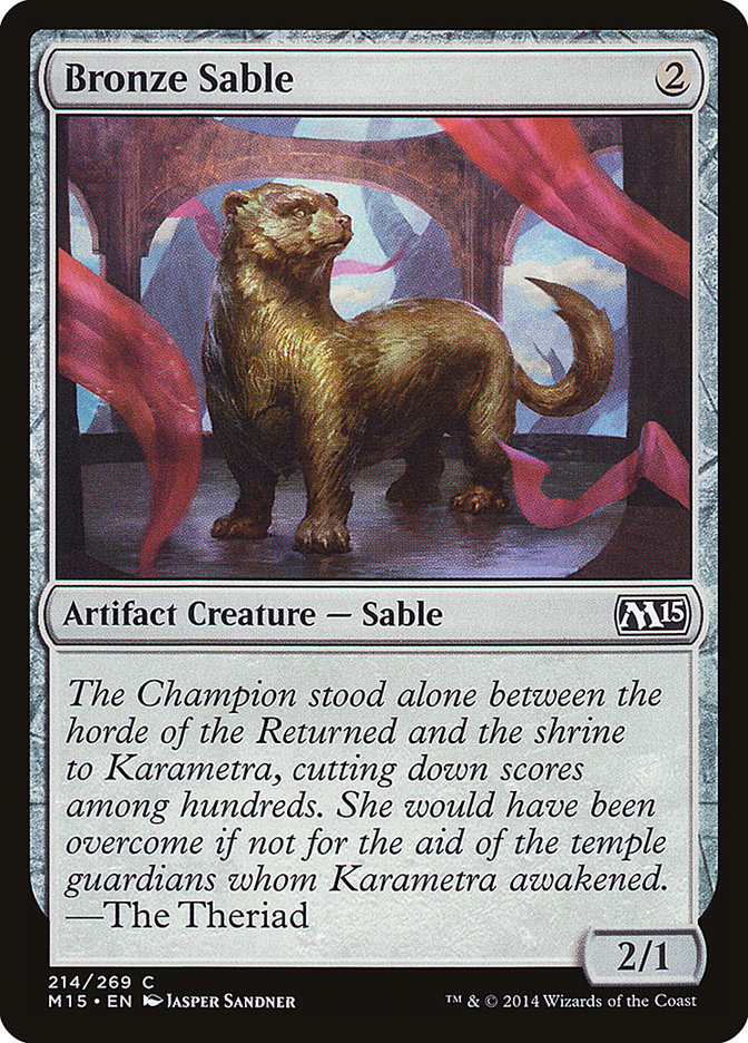 Sable de bronce [Magic 2015]