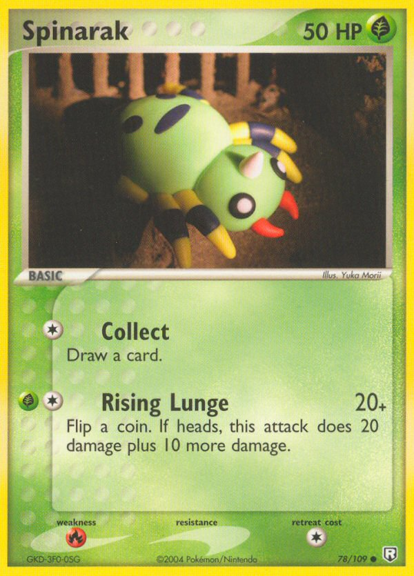 Spinarak (78/109) [EX: Retour de l'équipe Rocket]