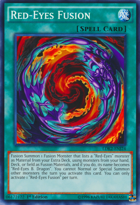 Fusion Dragon Rouge [LDK2-FRJ24] Commune