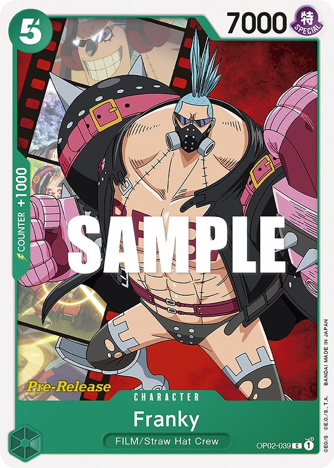 Franky [Cartas de prelanzamiento de Paramount War]