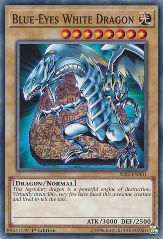 Dragon Blanc aux Yeux Bleus [SS02-FR001] Commune