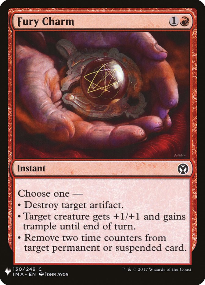 Talisman de fureur [Booster mystère]
