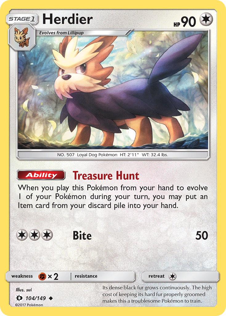 Ponchien (104/149) [Soleil et Lune : Set de Base]
