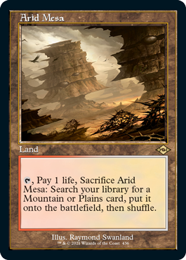 Meseta árida (grabado foil retro) [Modern Horizons 2]