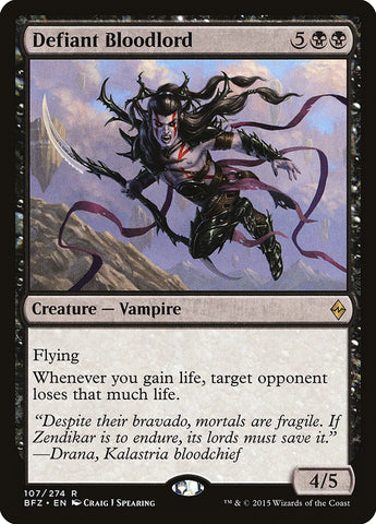 Señor Sangriento Desafiante [Battle for Zendikar]