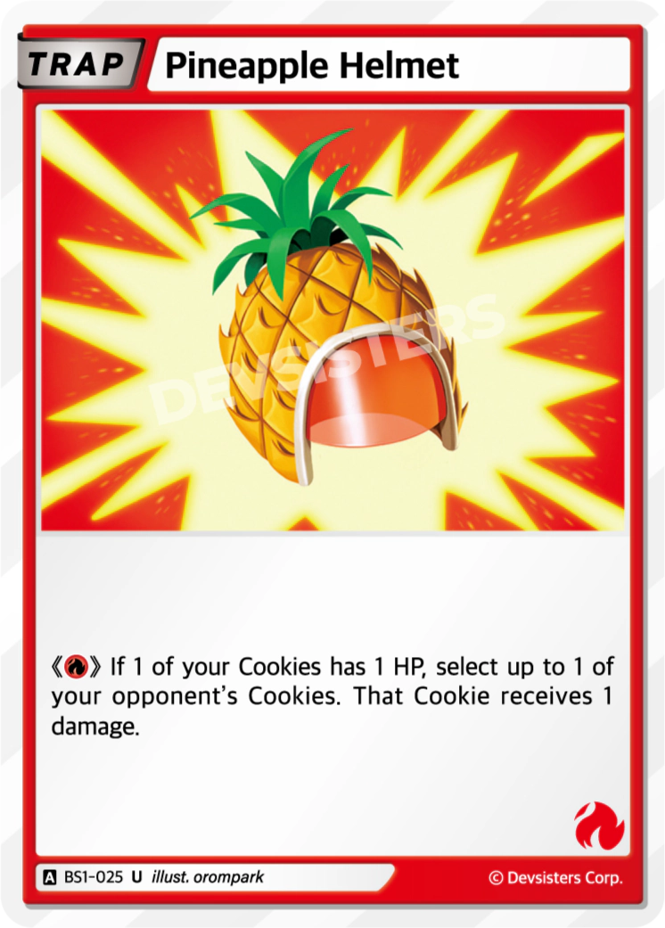 Image for Pineapple Helmet (BS1-025) (BS1) - CookieRun: Braverse TCG