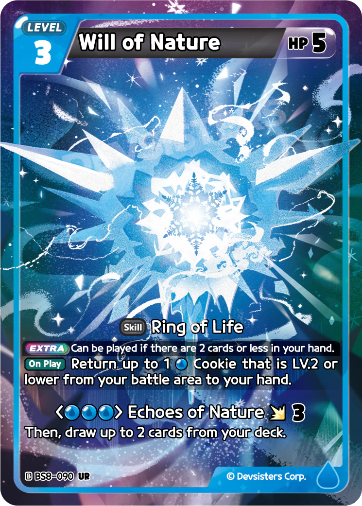 Image for Will of Nature (BS8-090) (BS8) - CookieRun: Braverse TCG