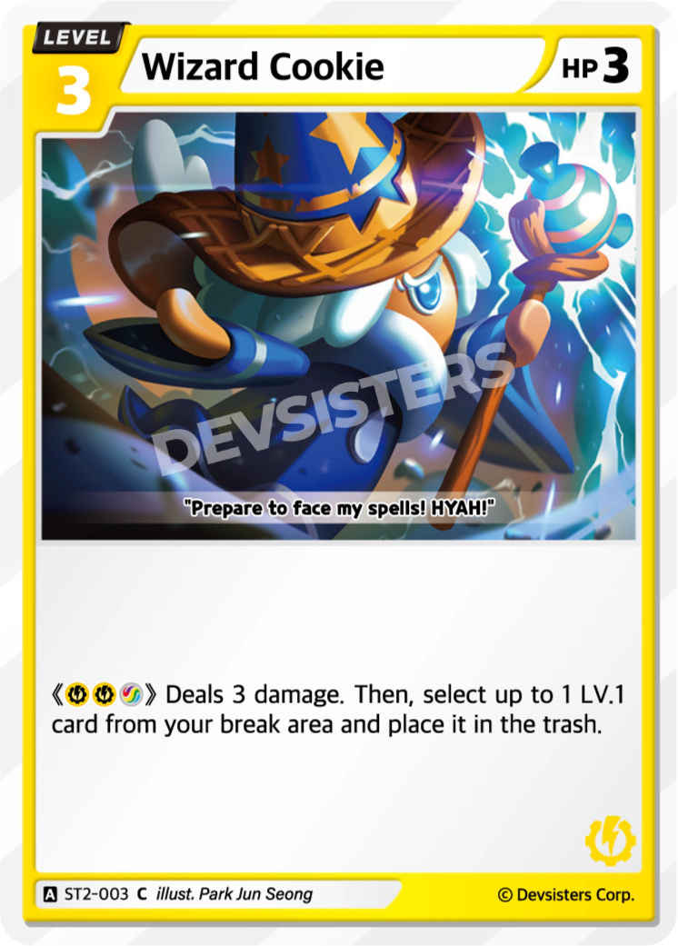 Image for Wizard Cookie (ST2-003) (ST2) - CookieRun: Braverse TCG