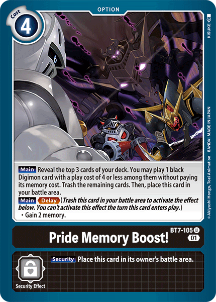 ¡Estimado impulso de memoria! [BT7-105] [Próxima Aventura]