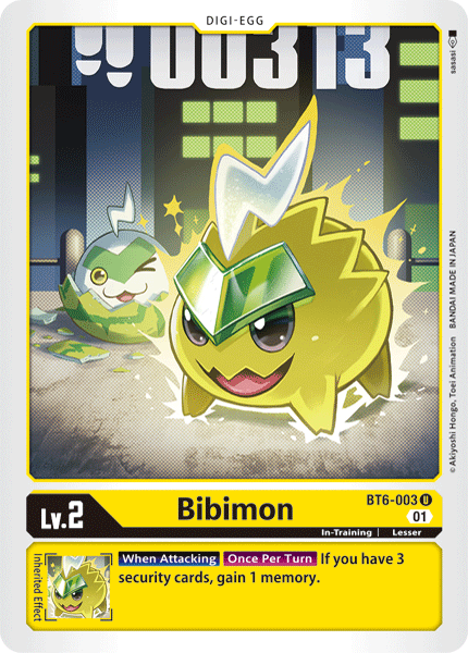 Bibimon [BT6-003] [Doble Diamante]