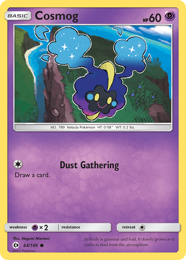 Cosmog (64/149) [Soleil et Lune : Set de Base]