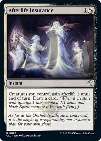 Seguro de ultratumba [Ravnica: Clue Edition]