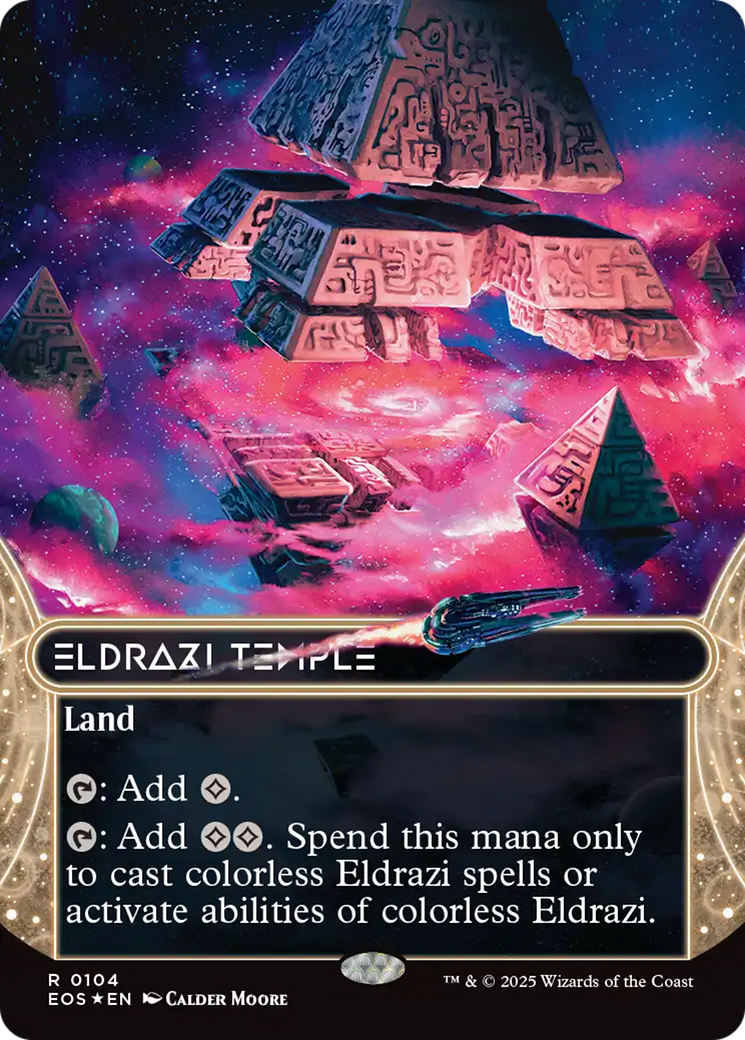 Temple des Kozilek (0104) (Sans bordure) (Feuille Galaxy) [Bord de l'éternité : Vues stellaires]