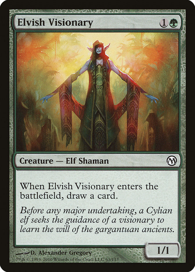 Visionnaire elfe [Duels of the Planeswalkers]