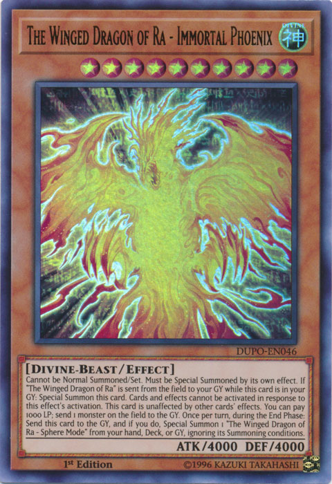 Le Dragon Ailé de Râ - Phoenix Immortel [DUPO-FR046] Ultra Rare