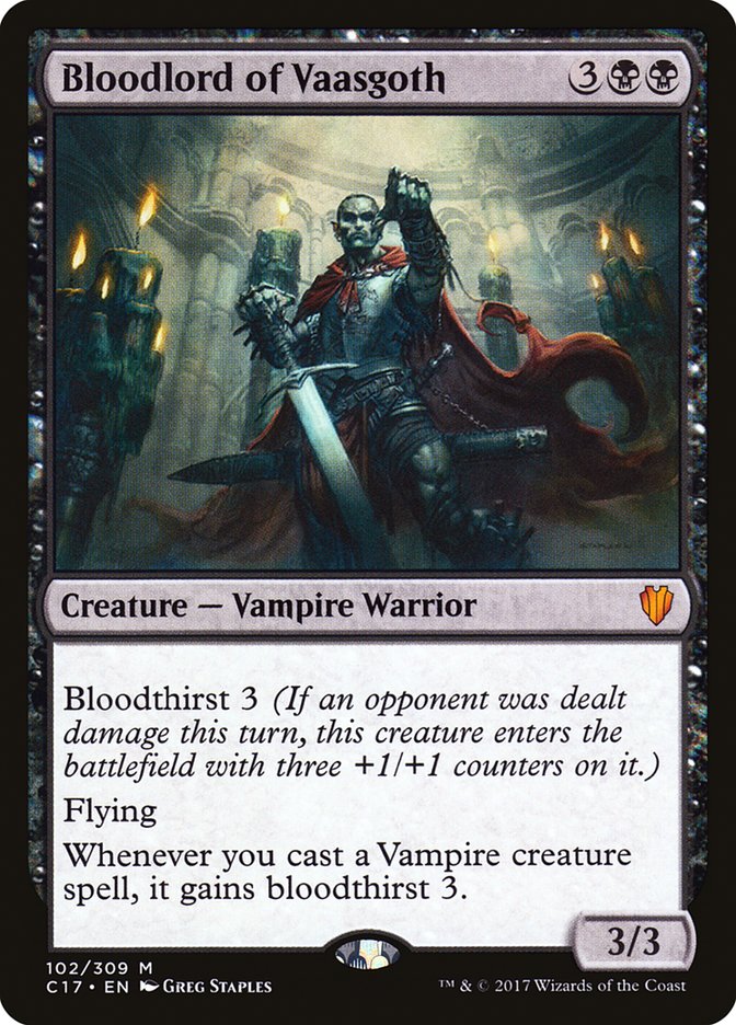Seigneur sanguin de Vaasgoth [Commander 2017]