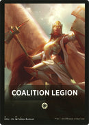 Carte de Thème Légion de Coalition [Jetons Dominaria Uni]
