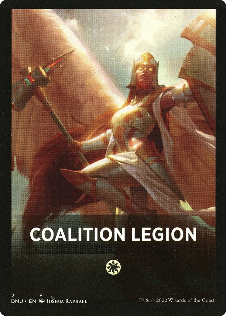 Carte de Thème Légion de Coalition [Jetons Dominaria Uni]