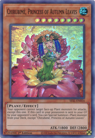 Chirubime, Princesse des Feuilles d'Automne [SESL-FR054] Super Rare