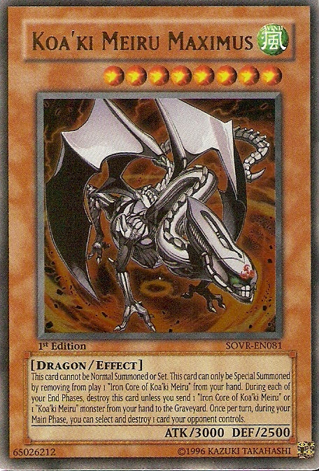 Koa'ki Meiru Maximus [SOVR-FR081] Ultra Rare