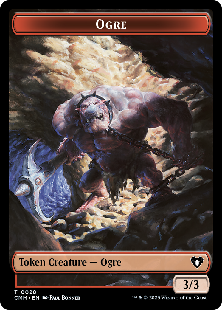 Jeton Ogre [Jetons Commander Masters]