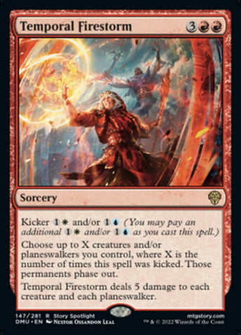 Tormenta Ígnea Temporal [Dominaria Unida]
