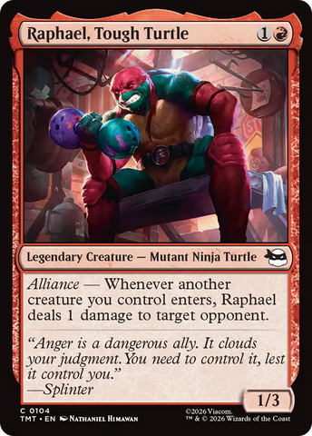 Rafael, Tortuga Fuerte [Tortugas Ninja Adolescentes Mutantes]