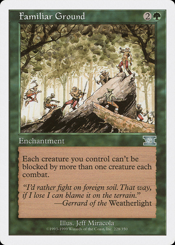 Terrain familier [Sixième édition classique]