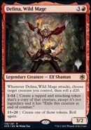 Delina, mage sauvage (pack promo) [Donjons & Dragons : Aventures dans les Royaumes oubliés promos]