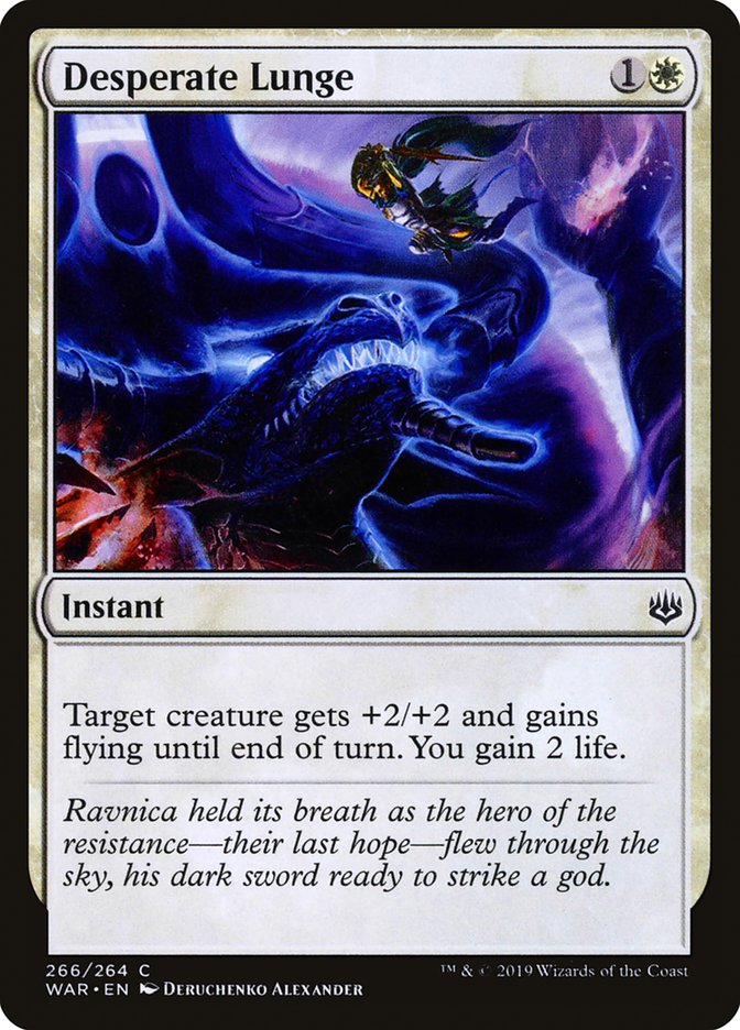 Élan désespéré [Guerre des Planeswalkers]