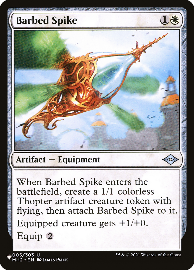 Épieu barbelé [The List]