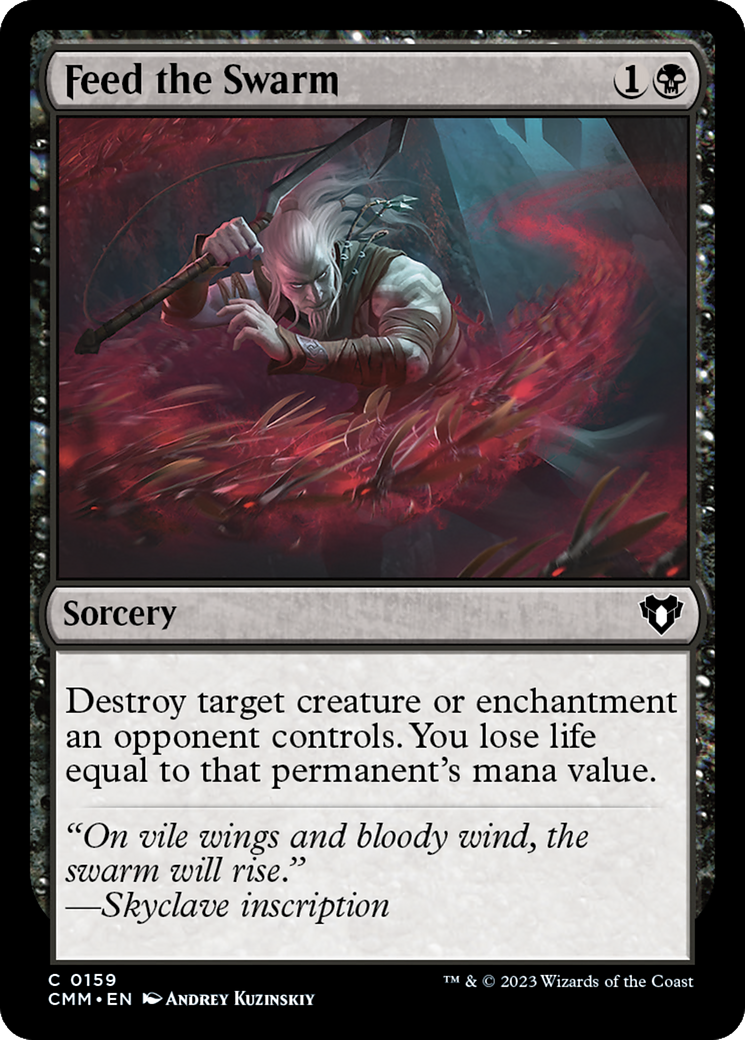 Nourrir la nuée [Commander Masters]