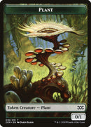 Guerrière Elfe // Jeton double face Plante [Jetons Double Masters]