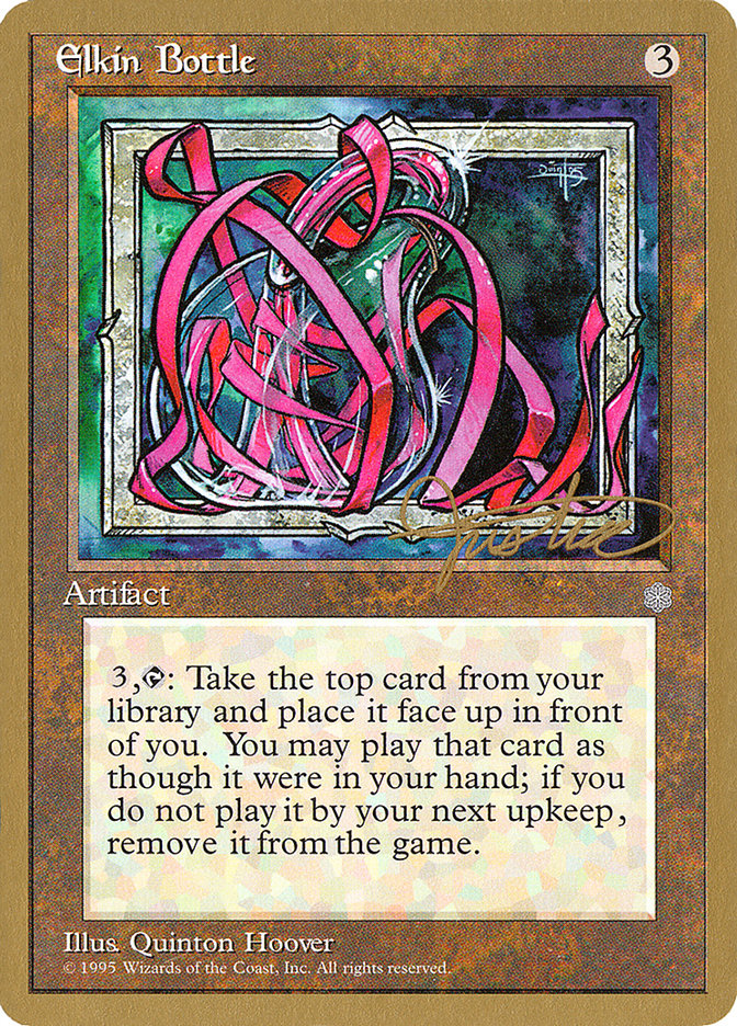 Bouteille d'Elkin (Mark Justice) [Édition Collector Pro Tour]