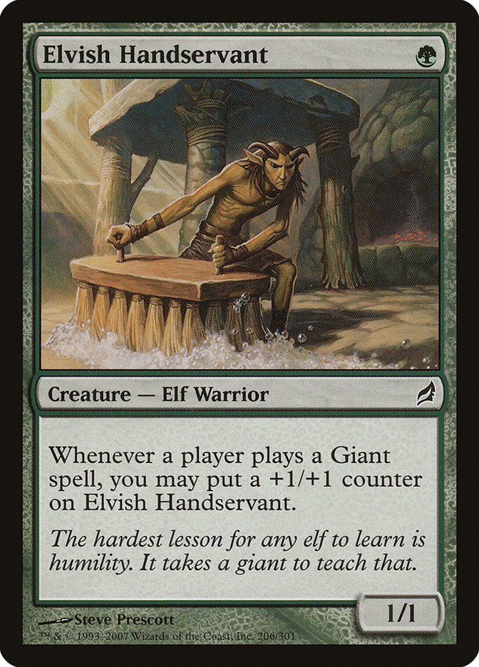 Sirviente de mano élfico [Lorwyn]