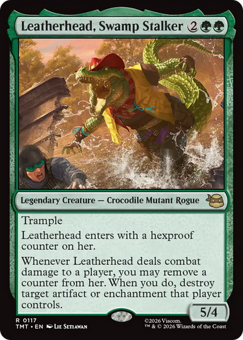 Leatherhead, rastreador de pantanos [Tortugas Ninja]