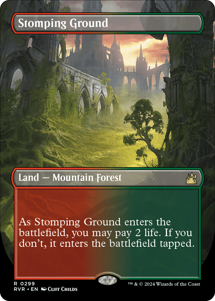Terrain dévasté (sans bordure) [Ravnica Remastered]
