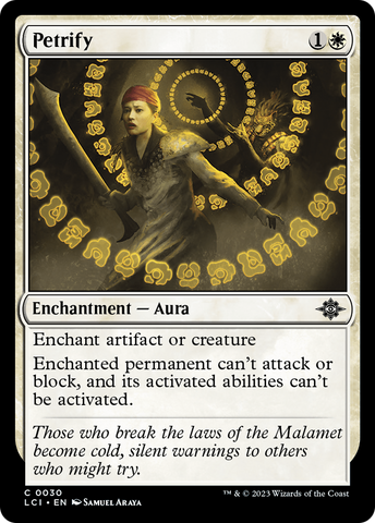 Petrificar [Las cavernas perdidas de Ixalan]