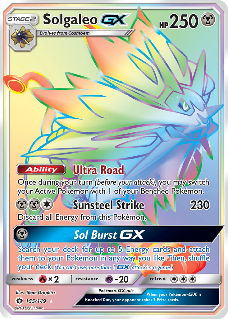 Solgaleo GX (155/149) [Soleil et Lune : Set de Base]