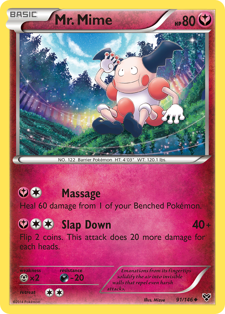 M. Mime (91/146) [XY: Set de Base]