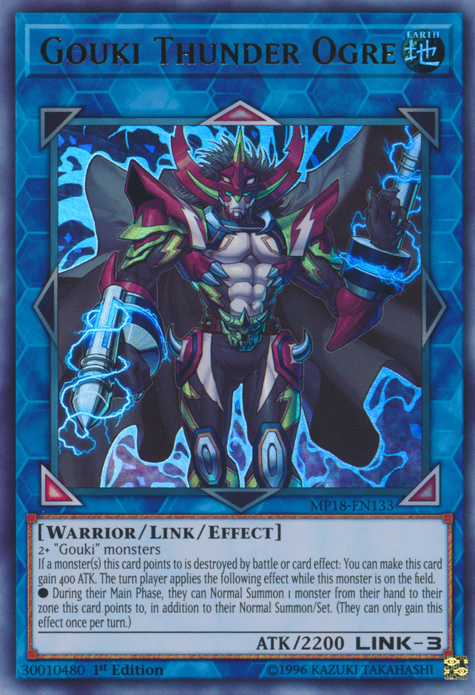 Gouki Ogro de Trueno [MP18-EN133] Ultra Rara