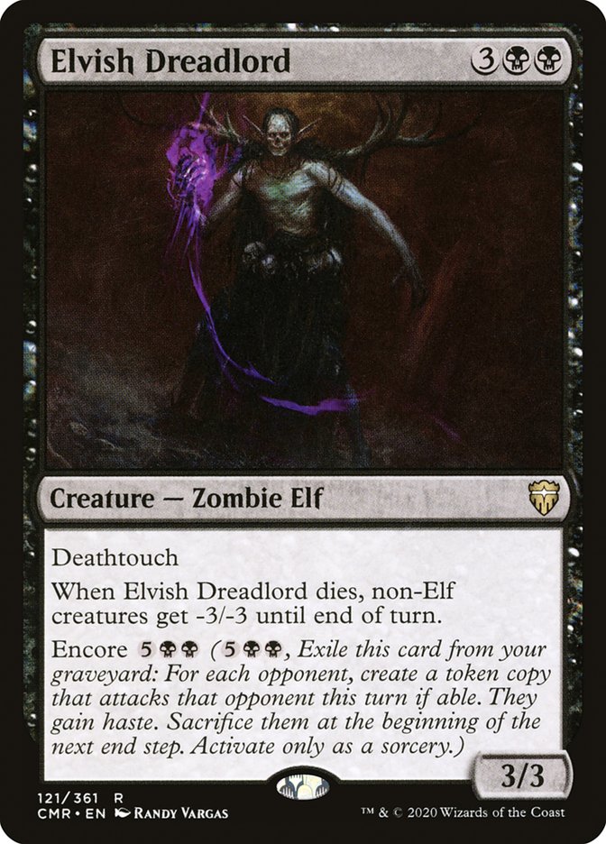 Seigneur de la terreur elfe [Commander Legends]