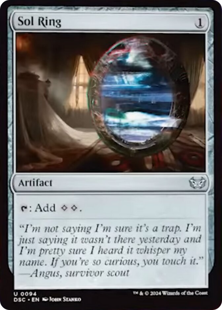 Anillo Solar [Duskmourn: House of Horror Commander]