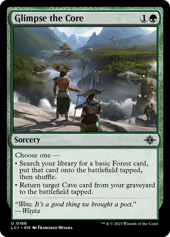Entrapercevoir le cœur [Les Cavernes Oubliées d'Ixalan]
