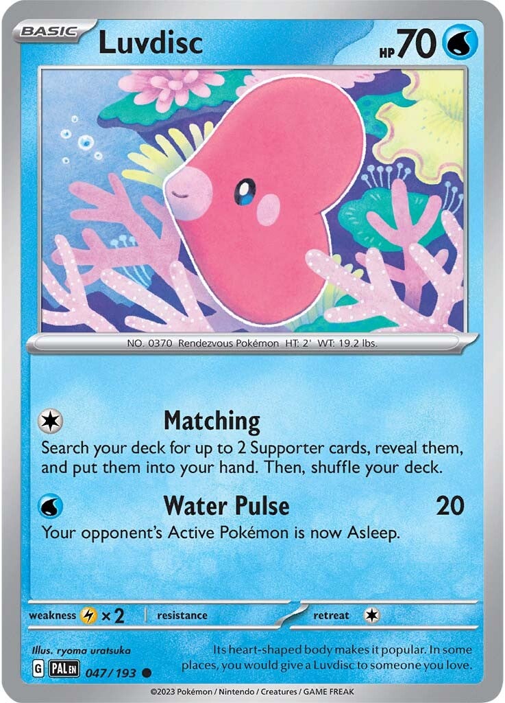 Luvdisc (047/193) [Escarlata y Púrpura: Evolución en Paldea]