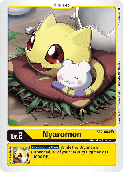 Nyaromon [BT2-003] [Lanzamiento Special Booster Ver.1.5]